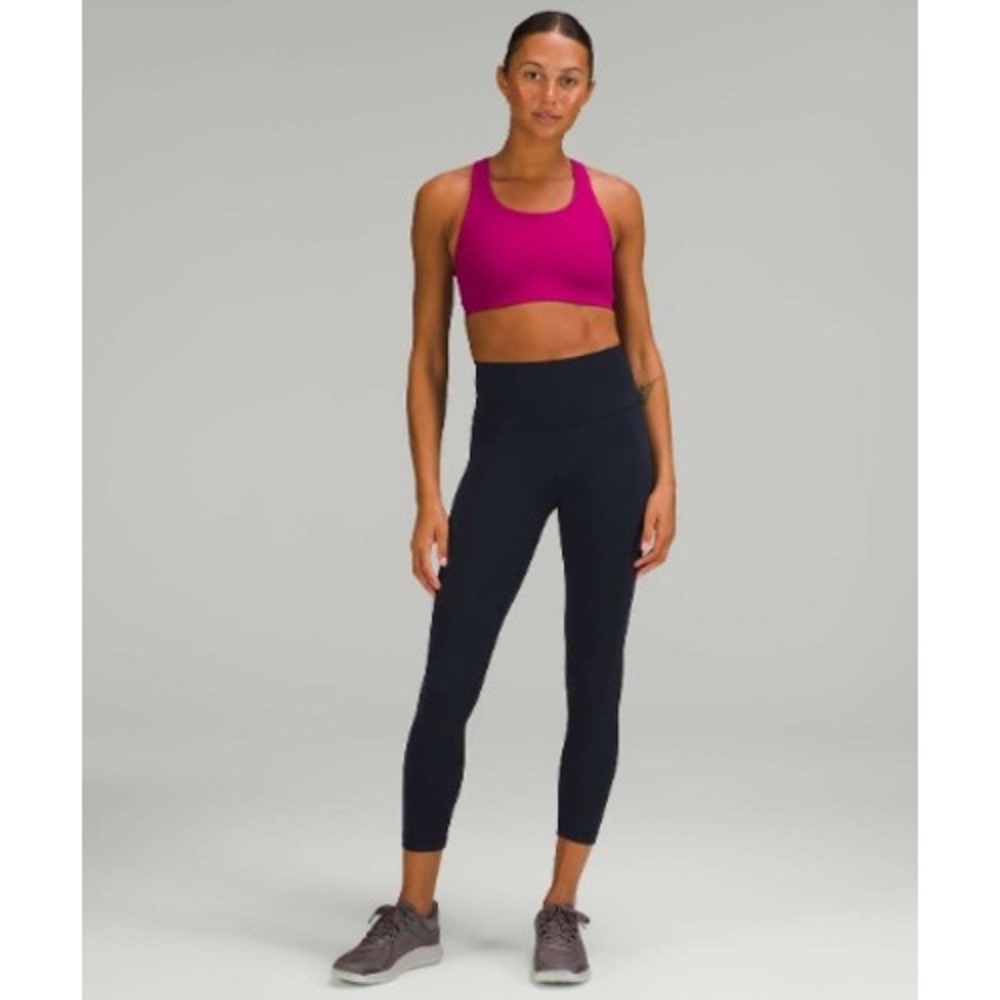 Lululemon Wunder Train High-Rise Tight 25" True Navy Leggings W5GBJS Size 4